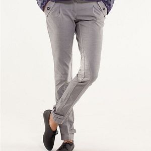 Lululemon Pedal Power pants Size 10 Fossil Euc